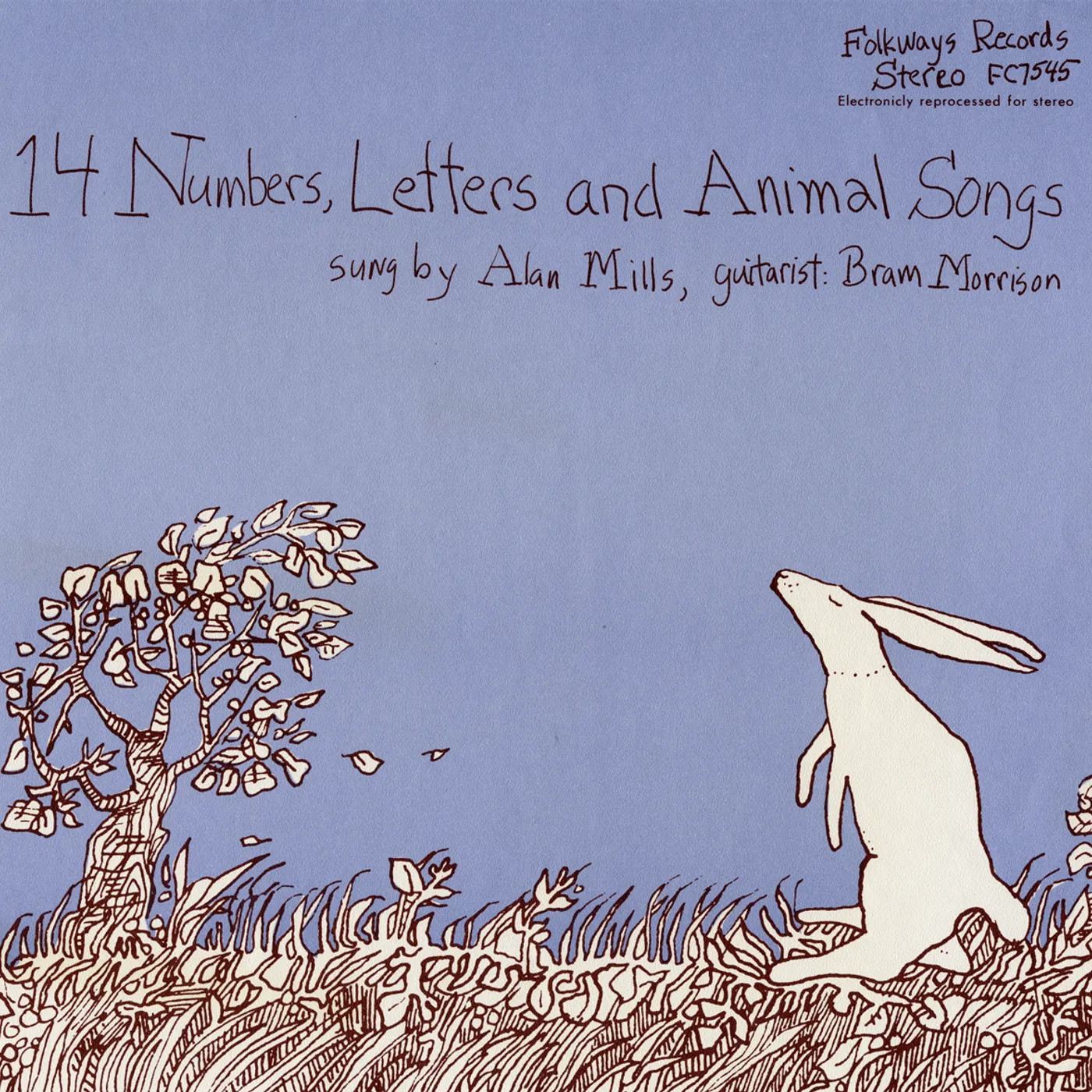 Alan Mills 14 NUMBERS LETTERS AND ANIMAL SONGS CD
