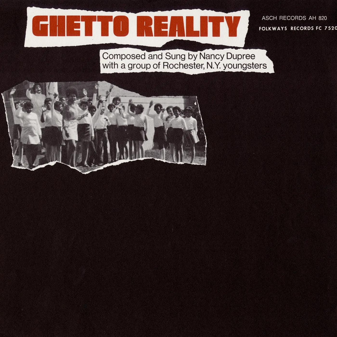 Nancy Dupree GHETTO REALITY CD