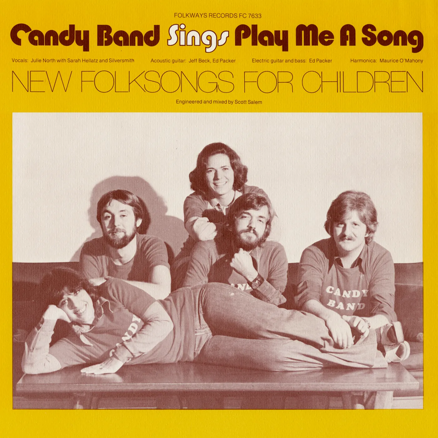 The Candy Band NEW FOLKSONGS FOR CHILDREN CD
