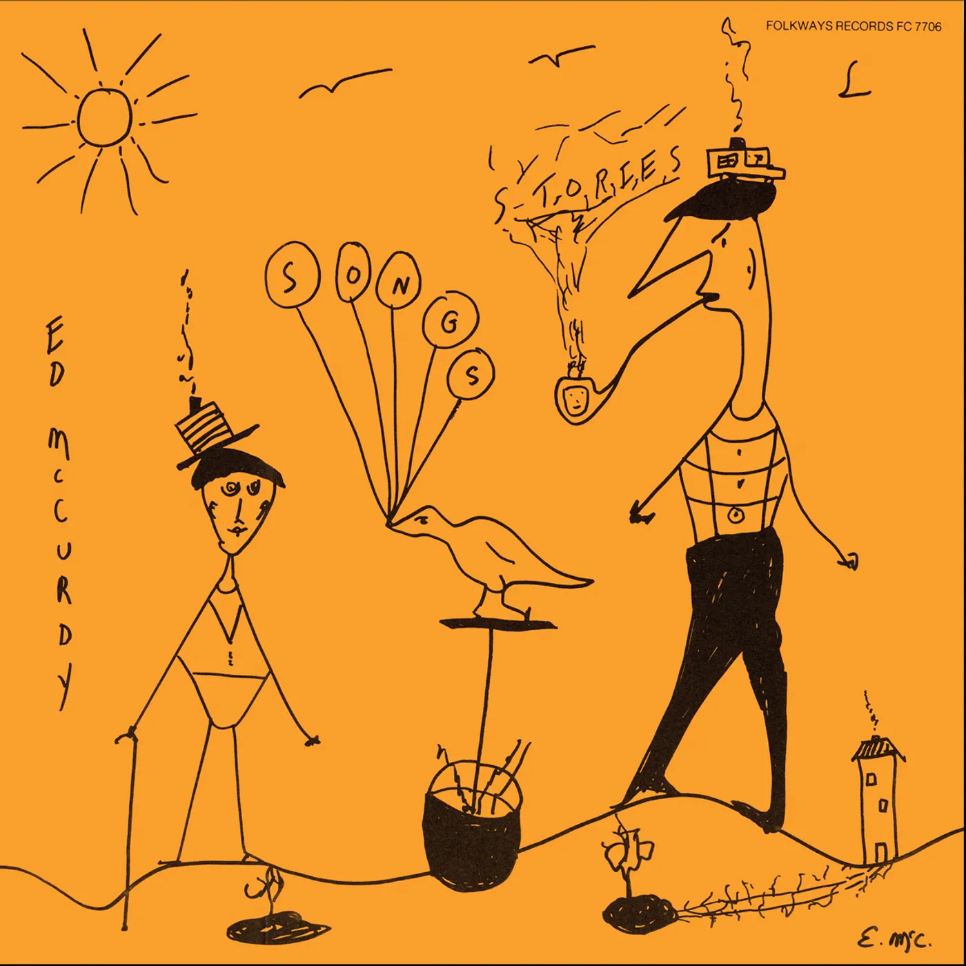 Ed McCurdy SONGS AND STORIES CD