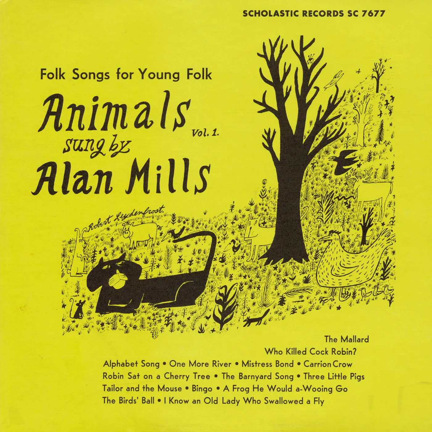Alan Mills ANIMALS VOL.1 CD
