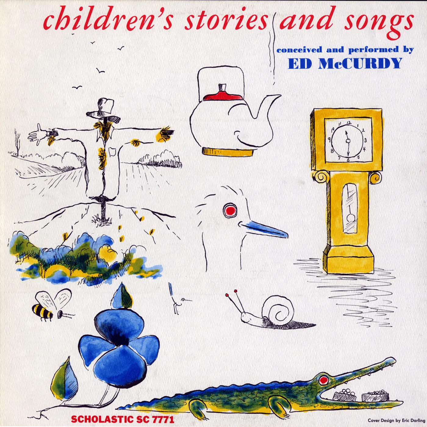 Ed McCurdy CHILDREN'S SONGS AND STORIES CD