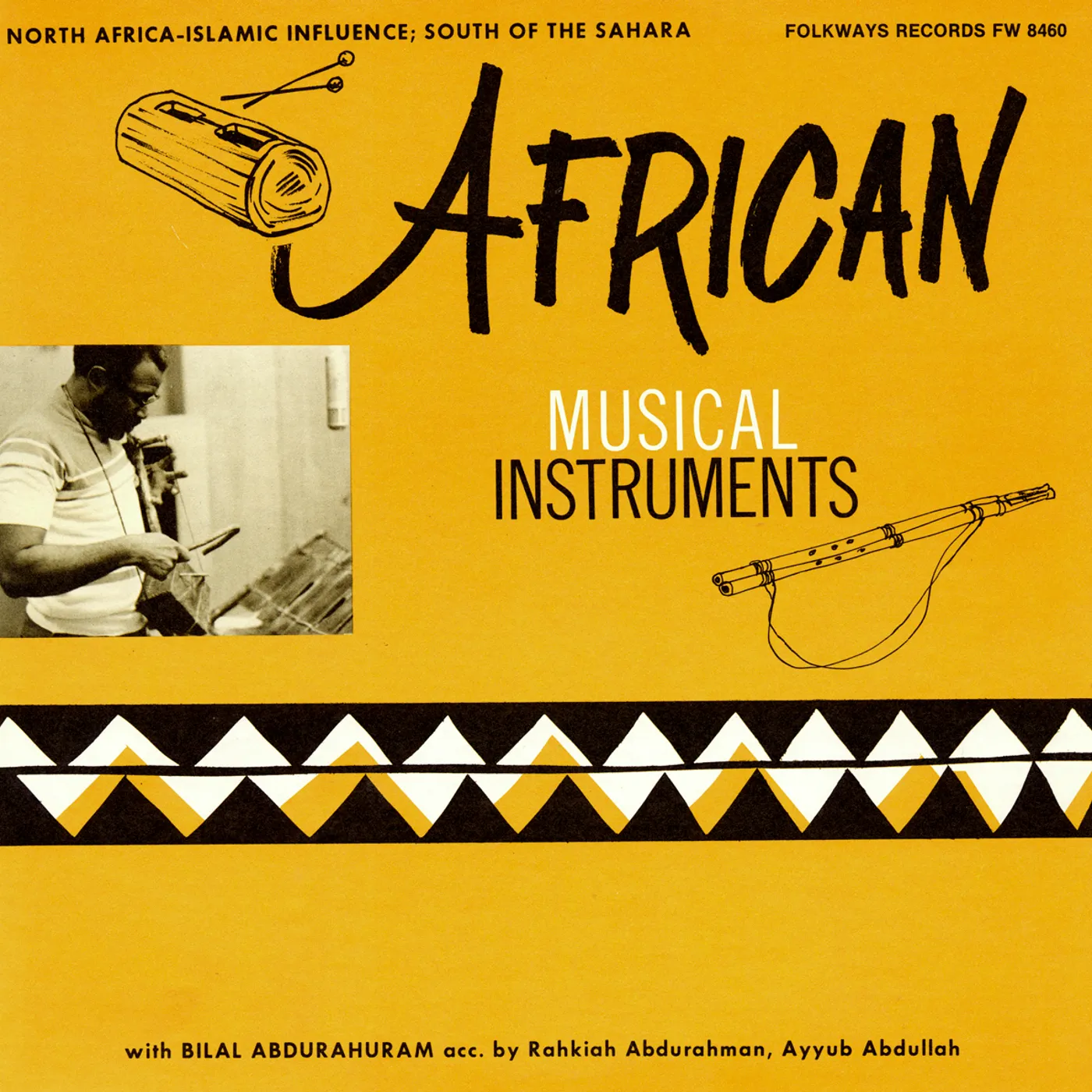 Bilal Abdurahman AFRICAN MUSICAL INSTRUMENTS CD