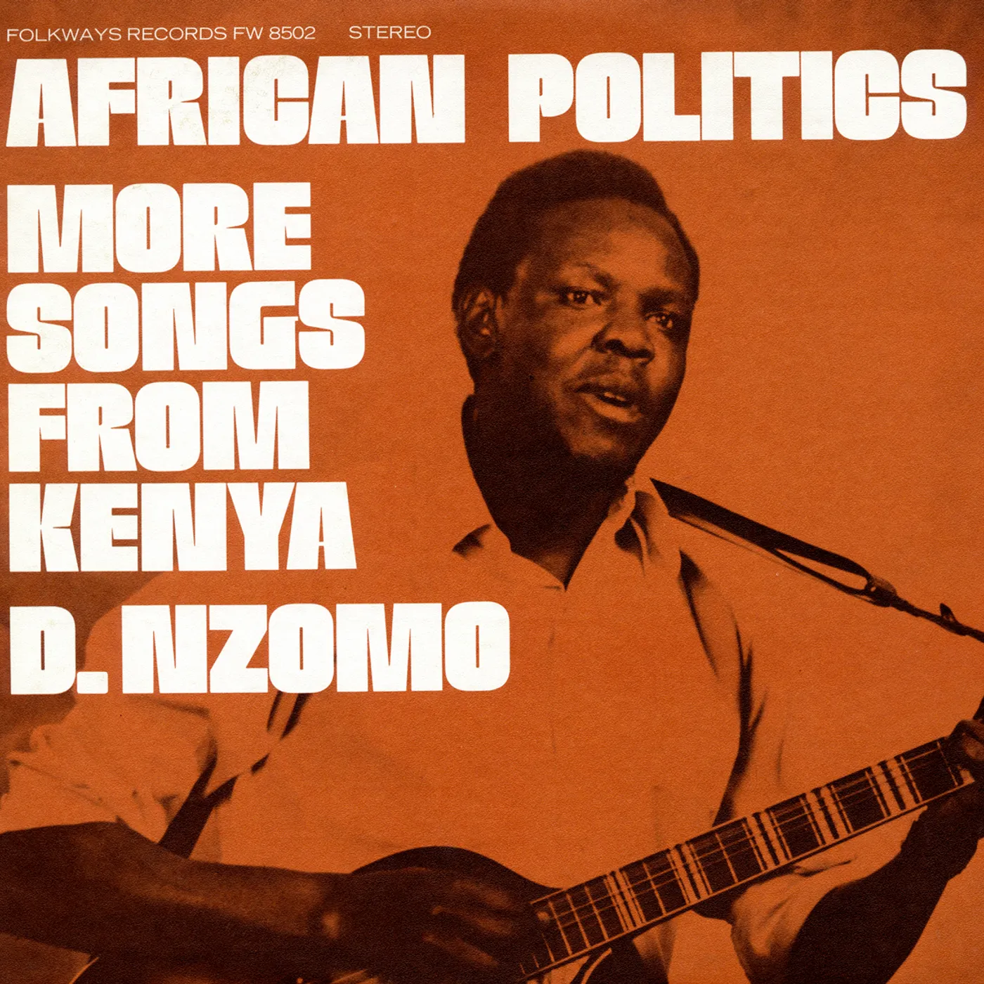 David Nzomo AFRICAN POLITICS: MORE SONGS FROM KENYA CD