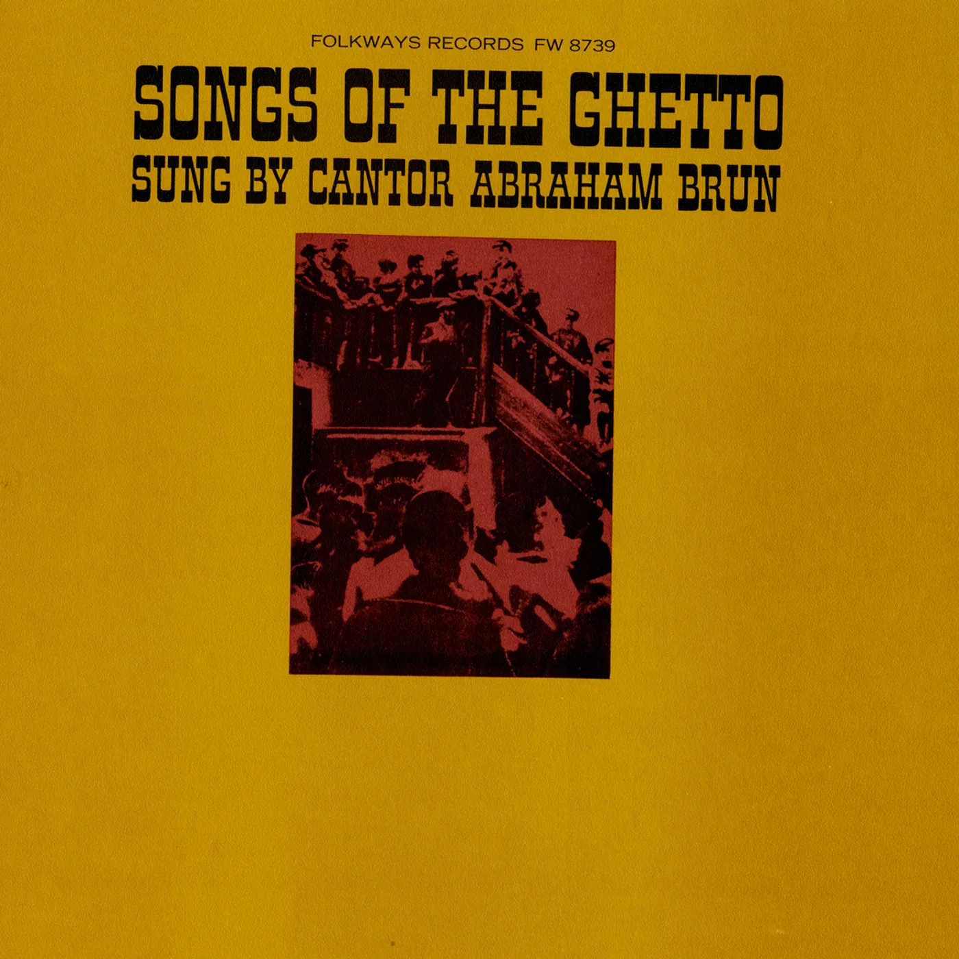 Abraham Brun SONGS OF THE GHETTO CD