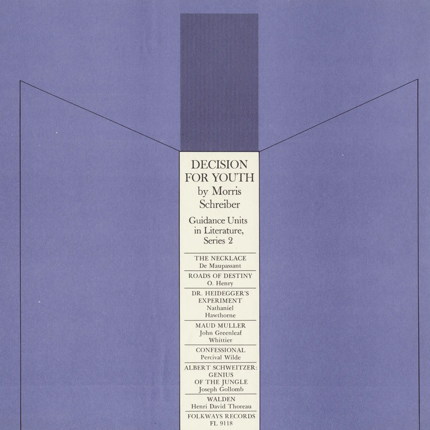 Morris Schreiber DECISION FOR YOUTH CD