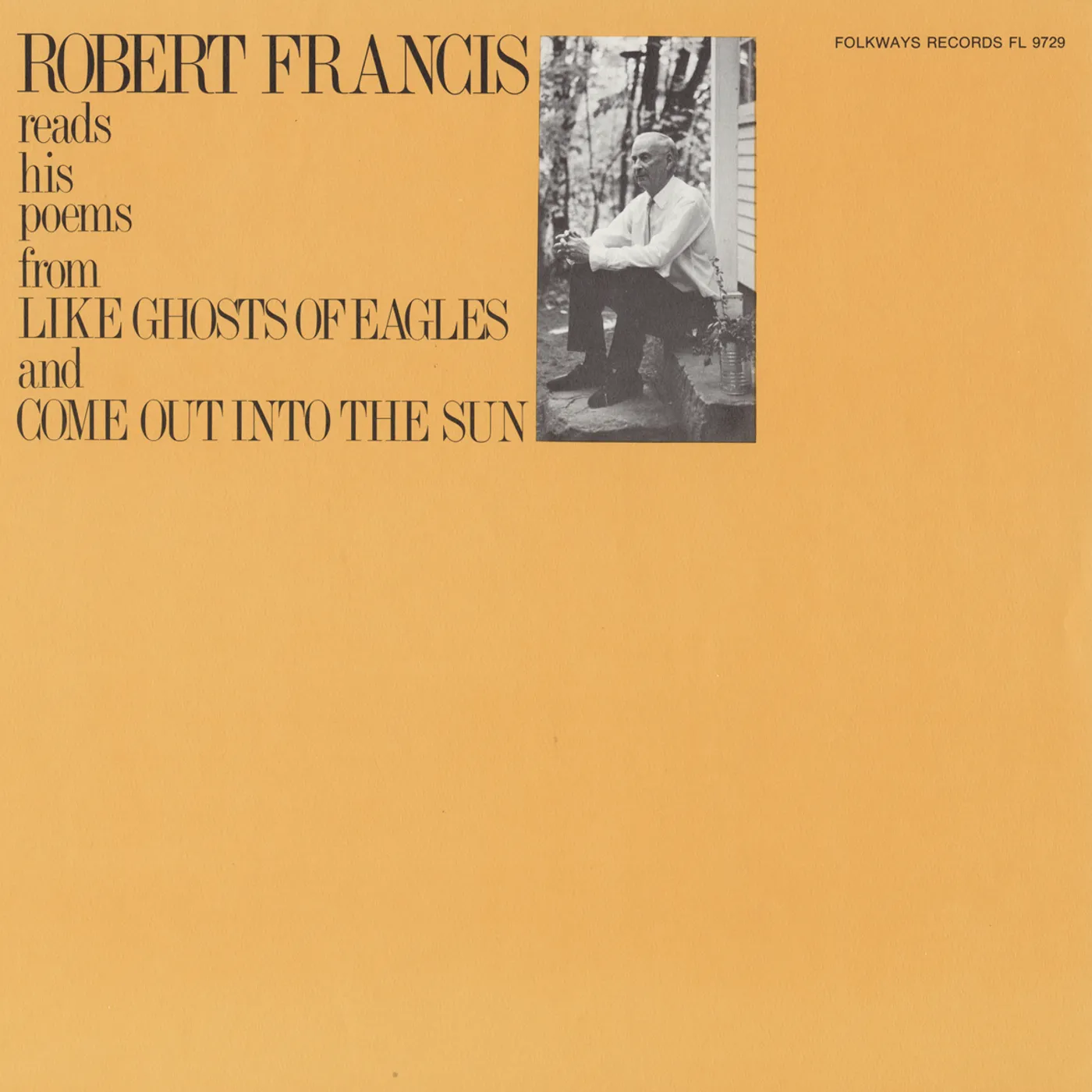 ROBERT FRANCIS READS HIS POEMS CD