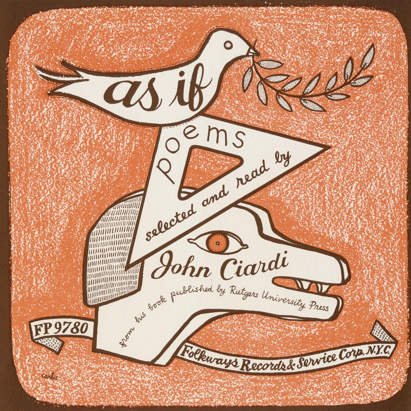 AS IF: POEMS NEW AND SELECTED BY JOHN CIARDI CD