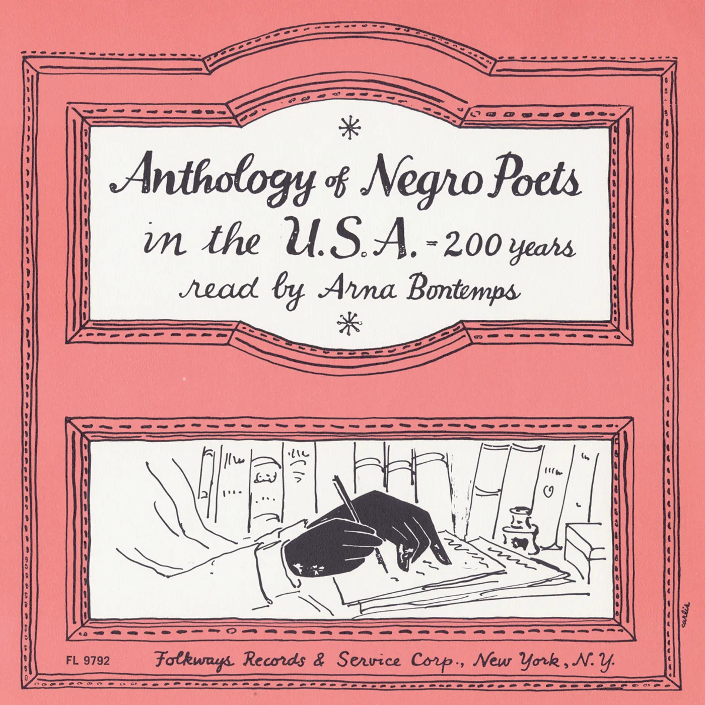 Arna Bontemps ANTHOLOGY OF NEGRO POETS IN THE U.S.A. - 200 YEARS CD