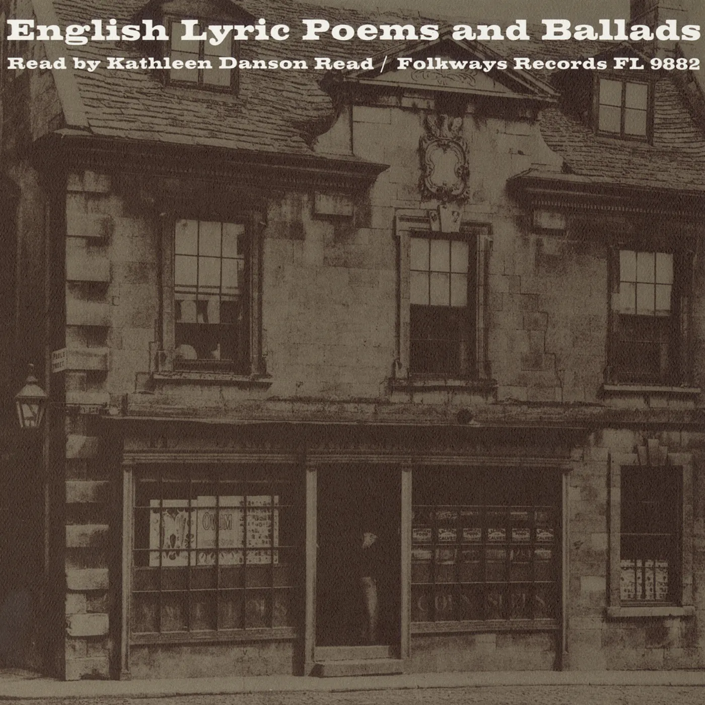 ENGLISH LYRIC POETRY: READ BY KATHLEEN DANSON READ CD