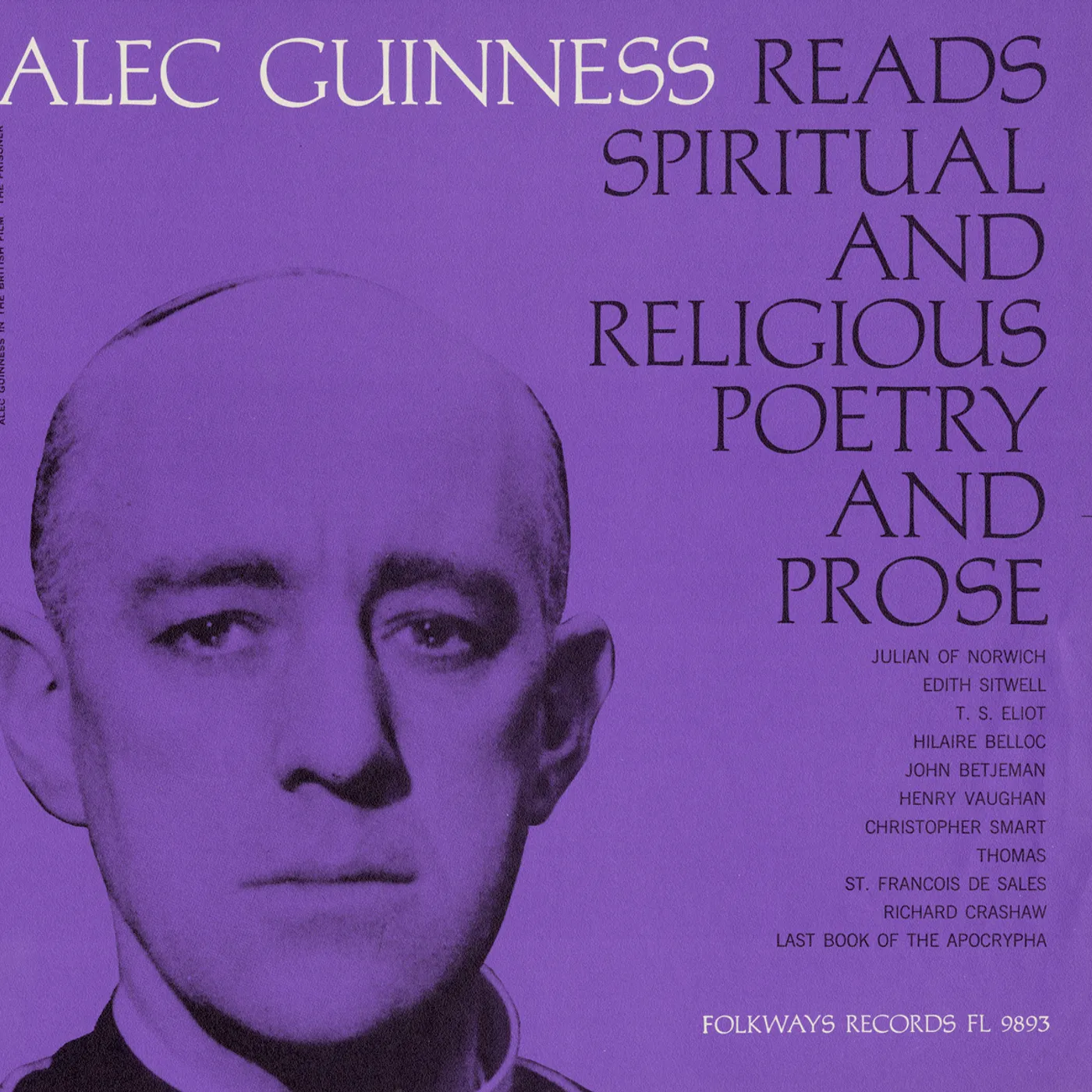 Alec Guinness CHRISTIAN POETRY AND PROSE: SELECTED CD