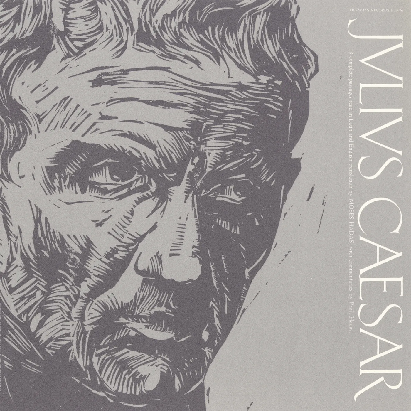 Moses Hadas CAESAR: READINGS IN LATIN AND ENGLISH CD