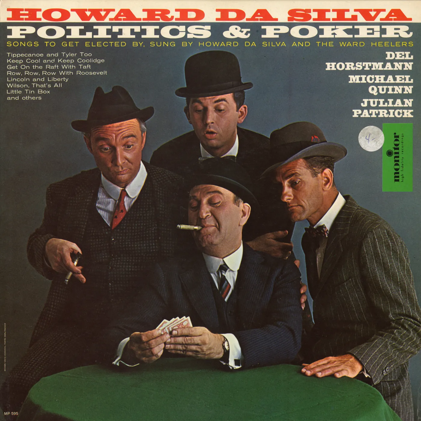 Howard Da Silva POLITICS AND POKER CD