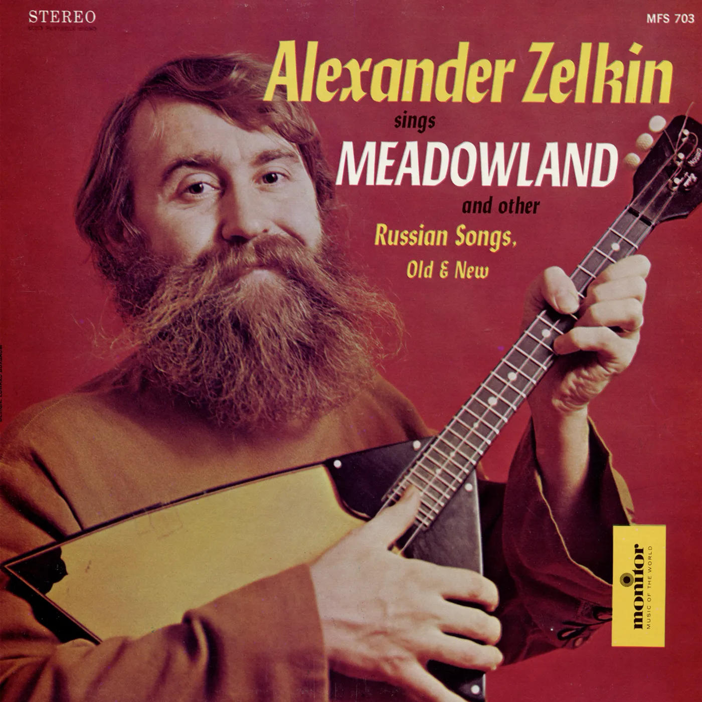 Alexander Zelkin SINGS MEADOWLAND AND OTHER RUSSIAN SONGS CD