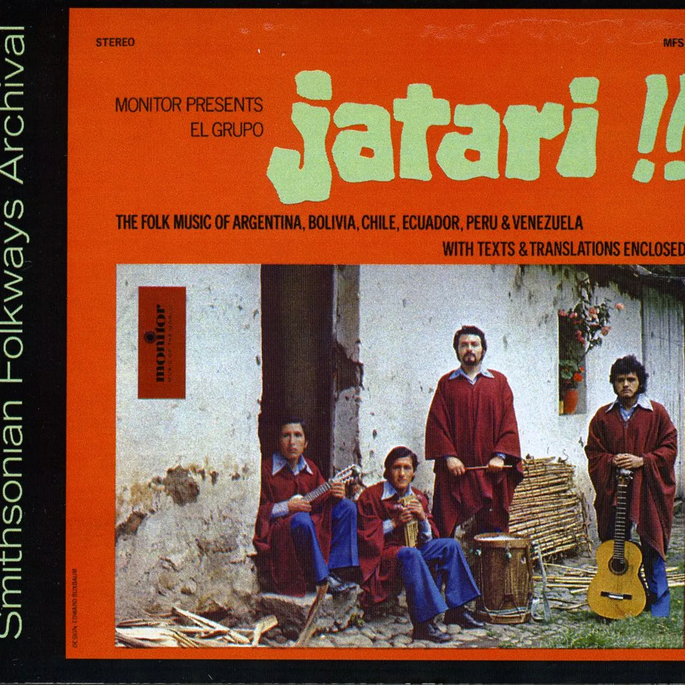 EL GRUPO JATARI: FOLK MUSIC OF ARGENTINA CD