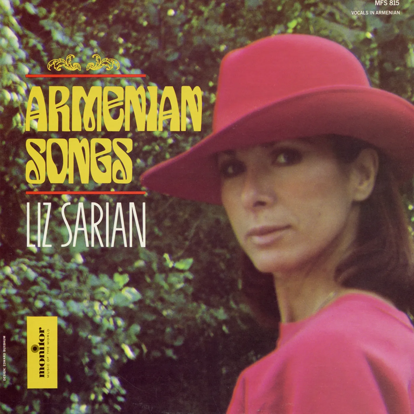 Liz Sarian ARMENIAN SONGS CD