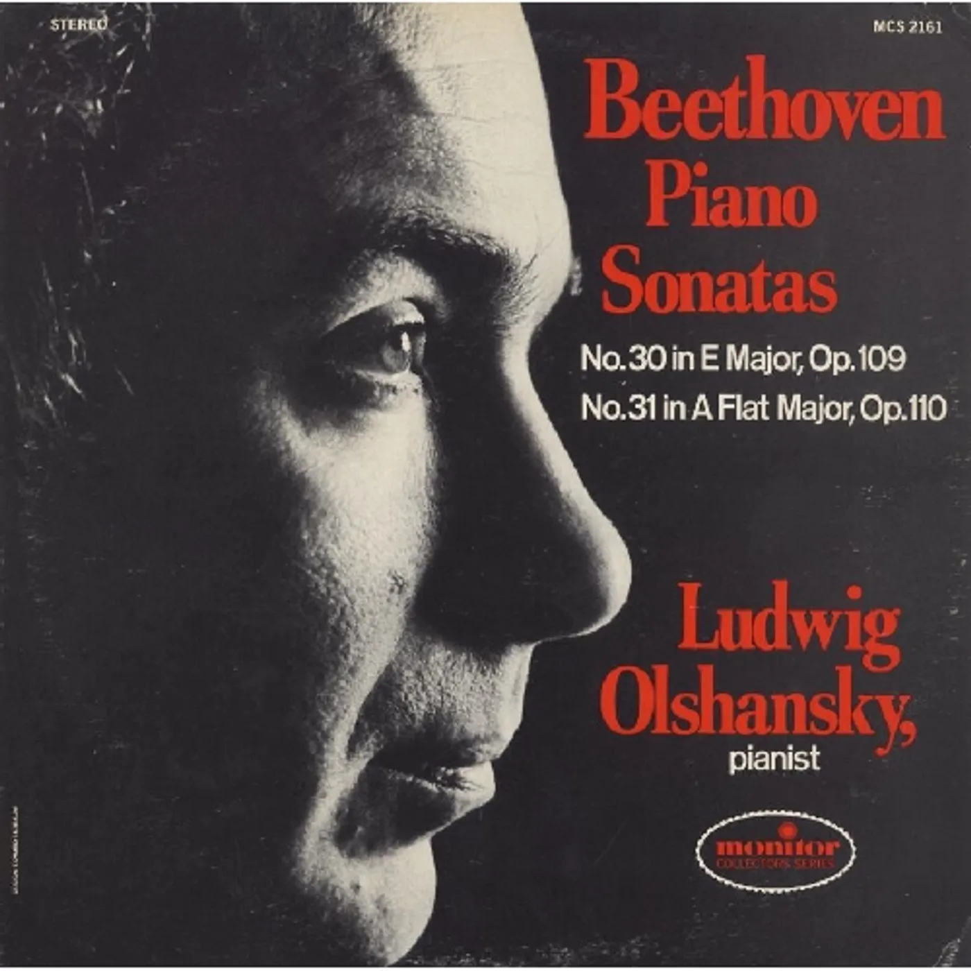 Ludwig Olshansky BEETHOVEN PIANO SONATAS: NO 30 IN E MAJOR OP. 109 CD