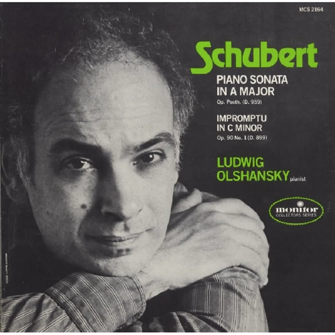 Ludwig Olshansky SCHUBERT: PIANO SONATA IN A MAJOR OP. POSTH CD