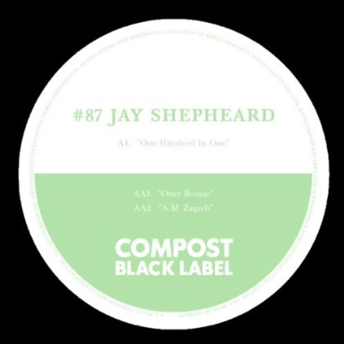 Jay Shepheard COMPOST BLACK LABEL 87 Vinyl Record