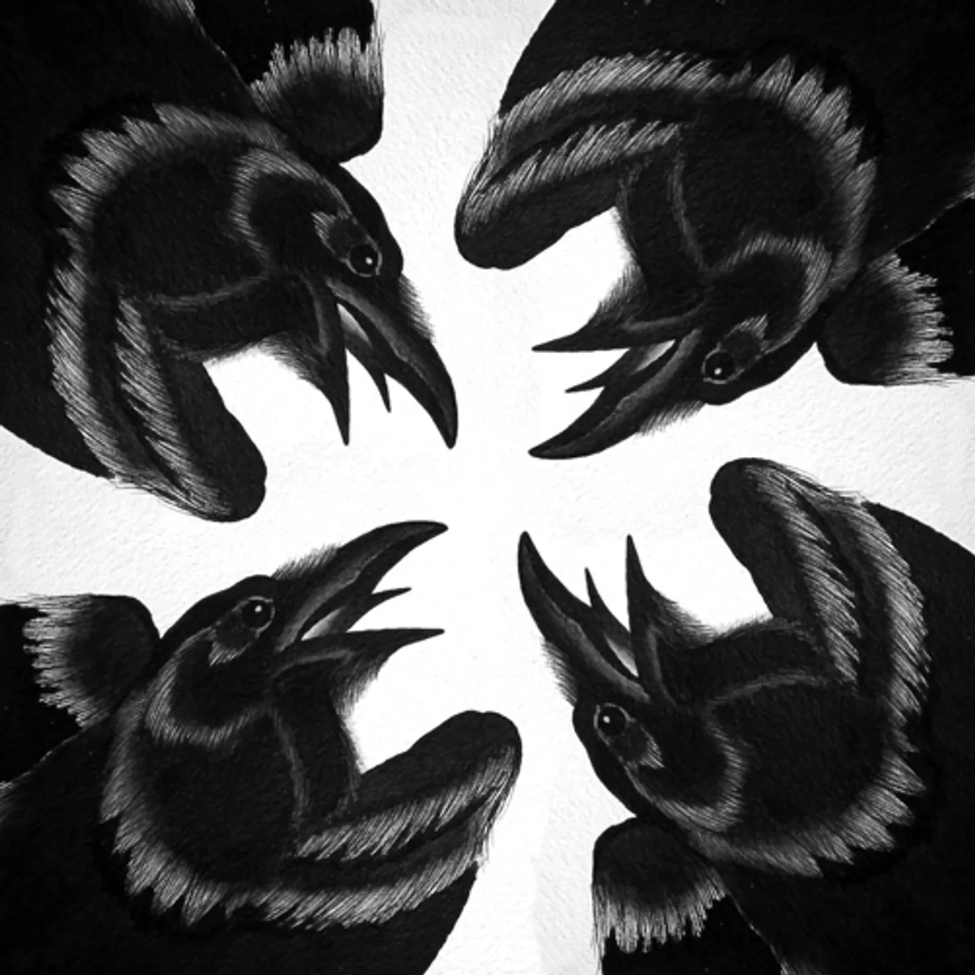 Pyramids With Wraiths Magpie & Raven Vinyl Record