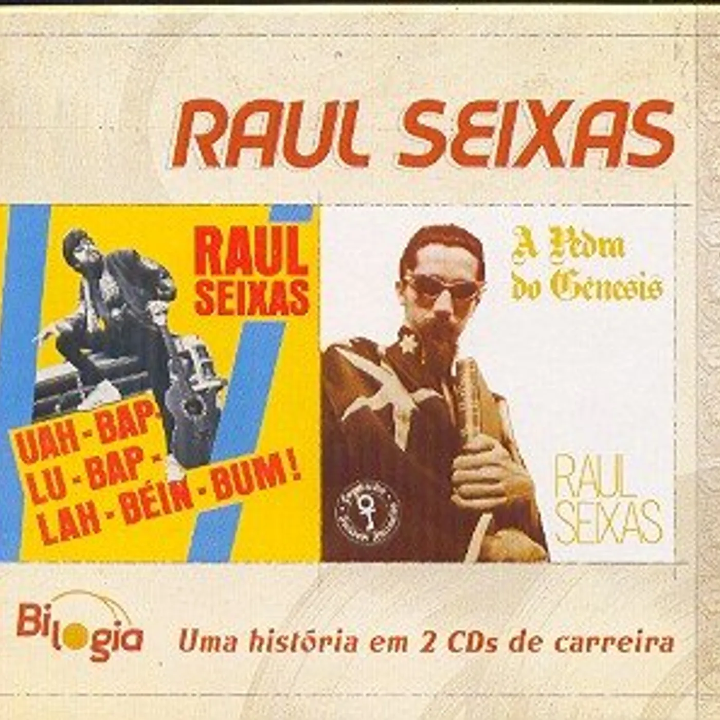 Raul Seixas UAH-BAP-LU-BAP-LAH-BEIN-BUM / PEDRA DO GENESIS CD