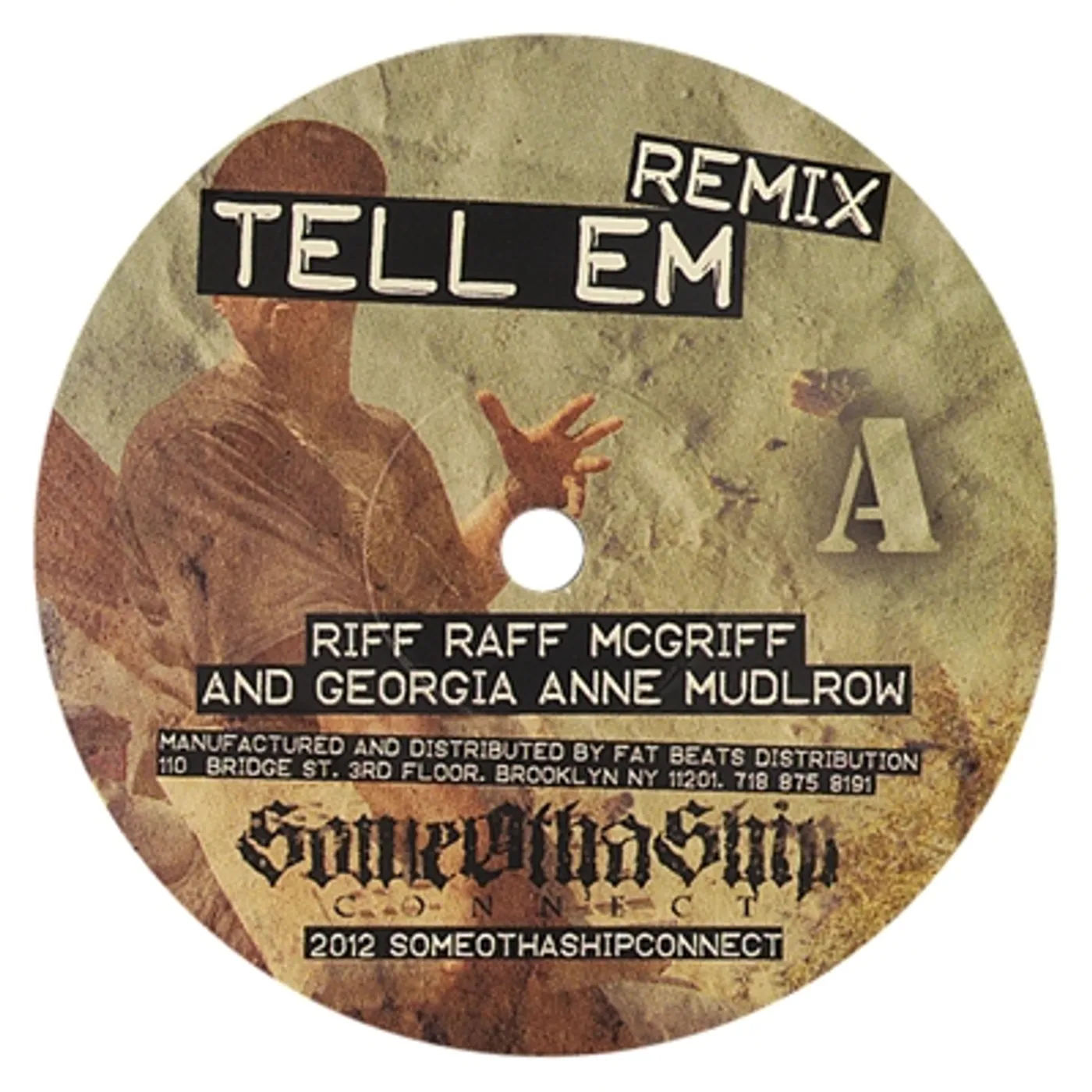 Riff Raff TELL EM REMIX Vinyl Record