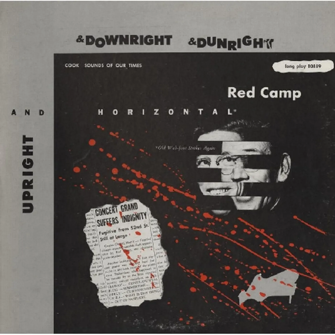 Red Camp HORIZONTAL & UPRIGHT & DOWNRIGHT & DUNRIGHT CD
