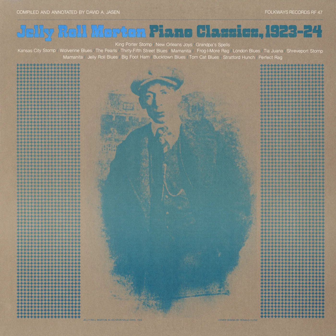 JELLY ROLL MORTON PIANO CLASSICS 1923-24 CD