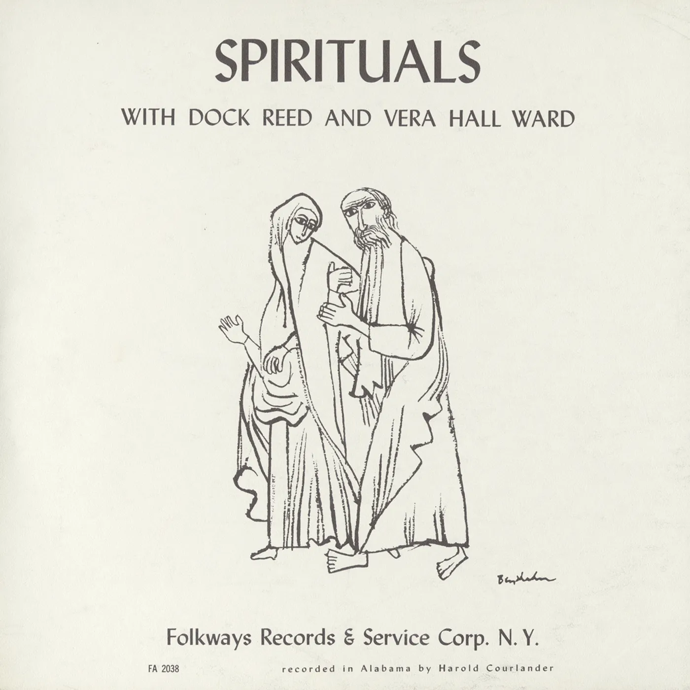 SPIRITUALS WITH DOCK REED AND VERA HALL WARD CD
