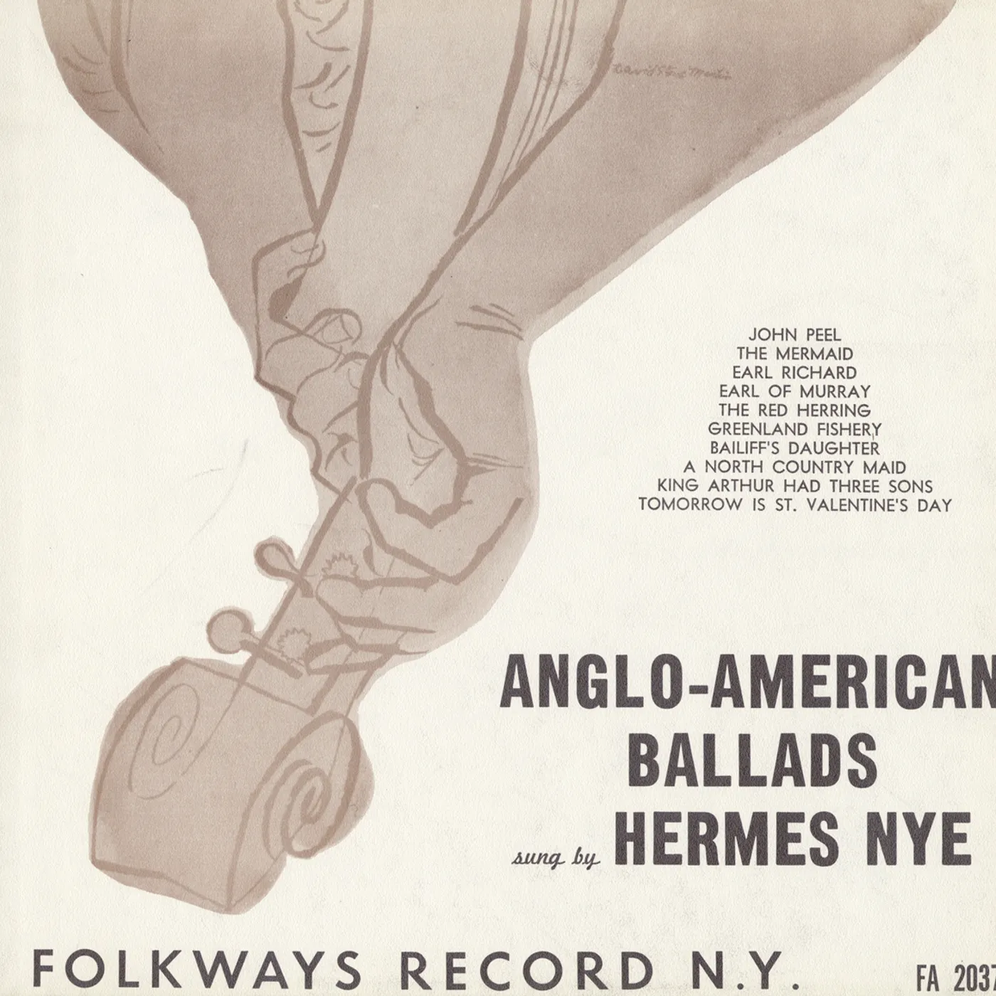 Hermes Nye ANGLO-AMERICAN BALLADS CD