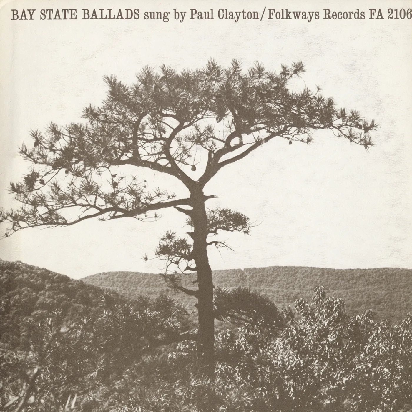 Paul Clayton BAY STATE BALLADS CD