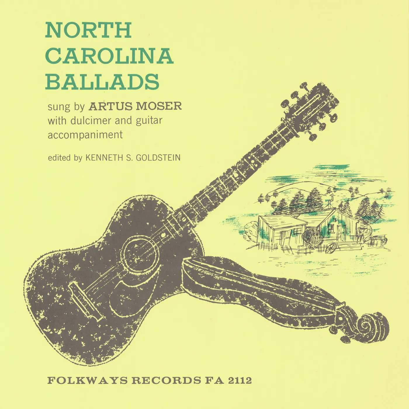 Artus Moser NORTH CAROLINA BALLADS CD
