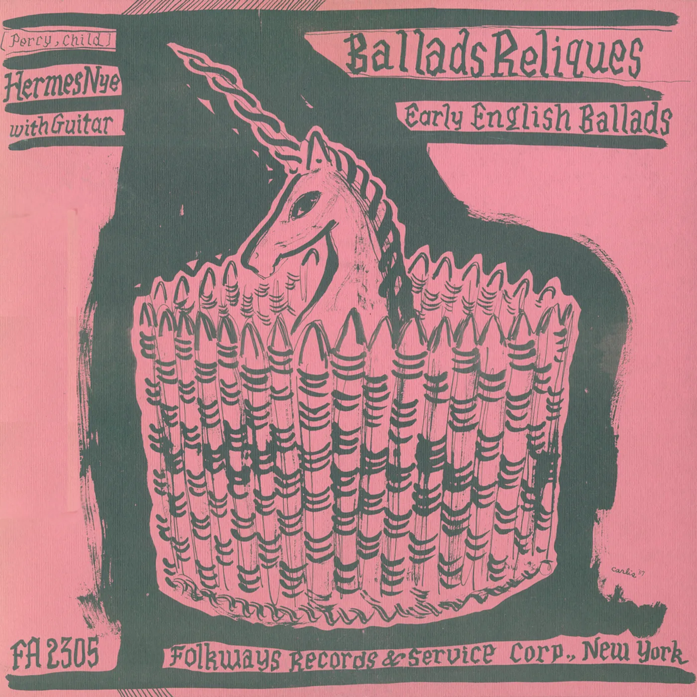 Hermes Nye EARLY ENGLISH BALLADS FROM THE PERCY CD