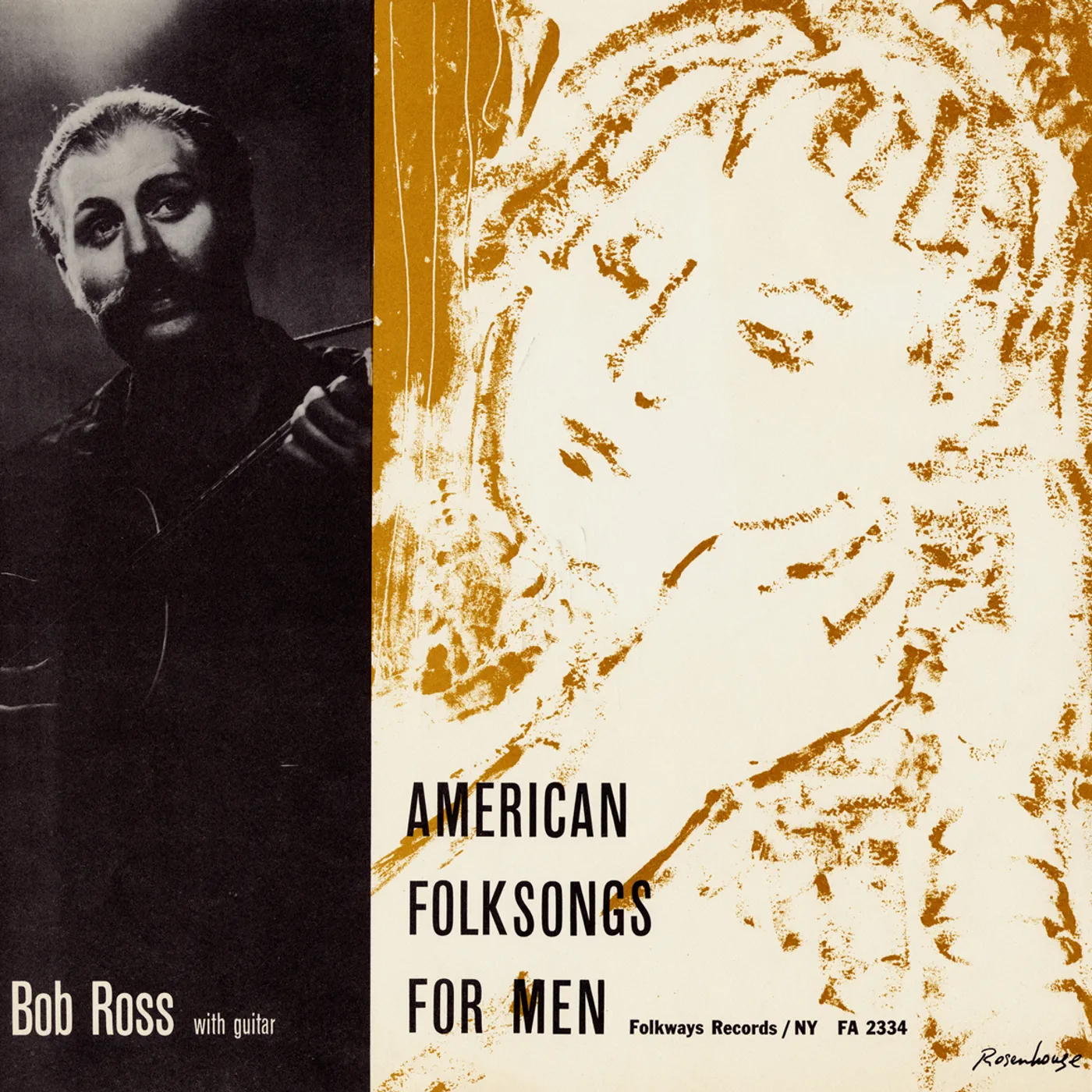 Bob Ross AMERICAN FOLKSONGS FOR MEN - TO YOU WITH LOVE CD