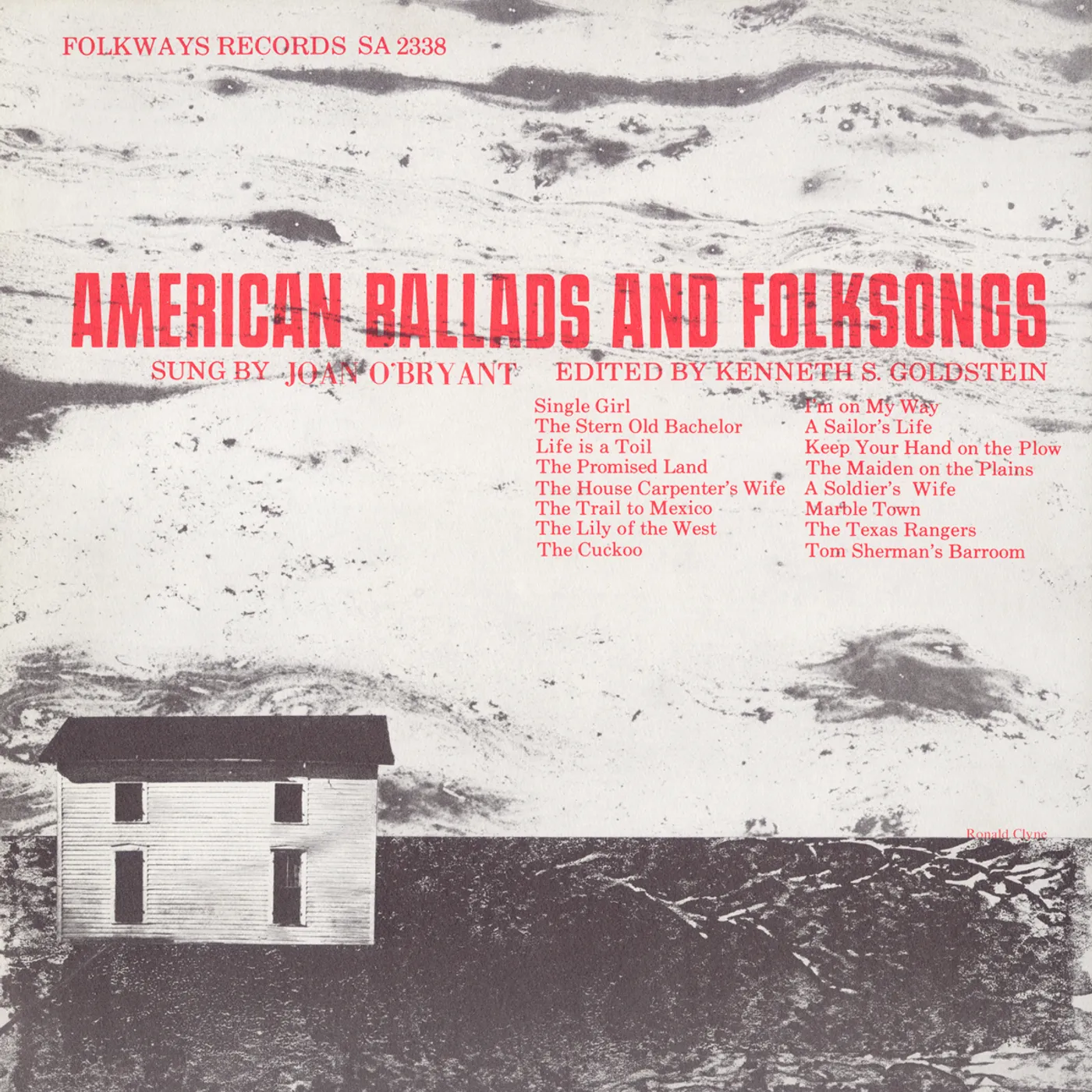 Joan O'Bryant AMERICAN BALLADS AND FOLKSONGS CD