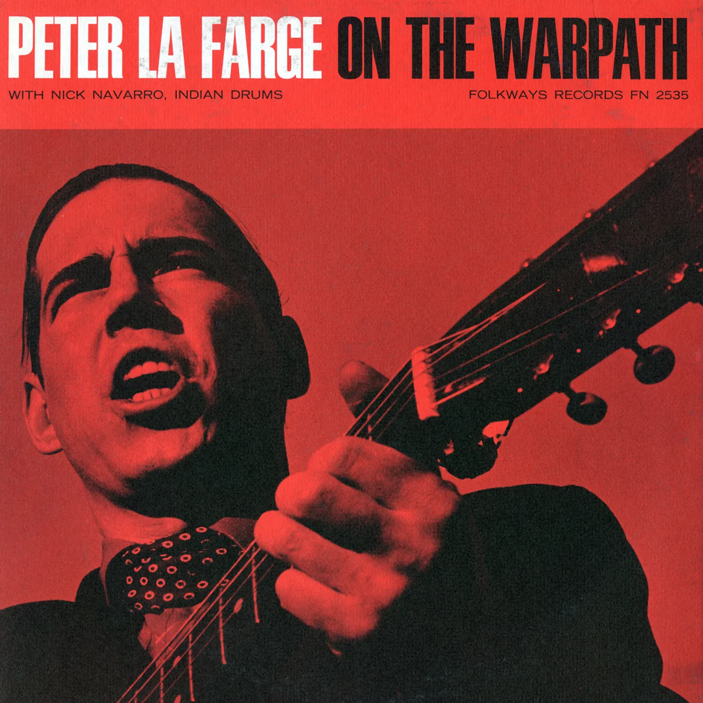 Peter La Farge PETER LAFARGE ON THE WARPATH CD