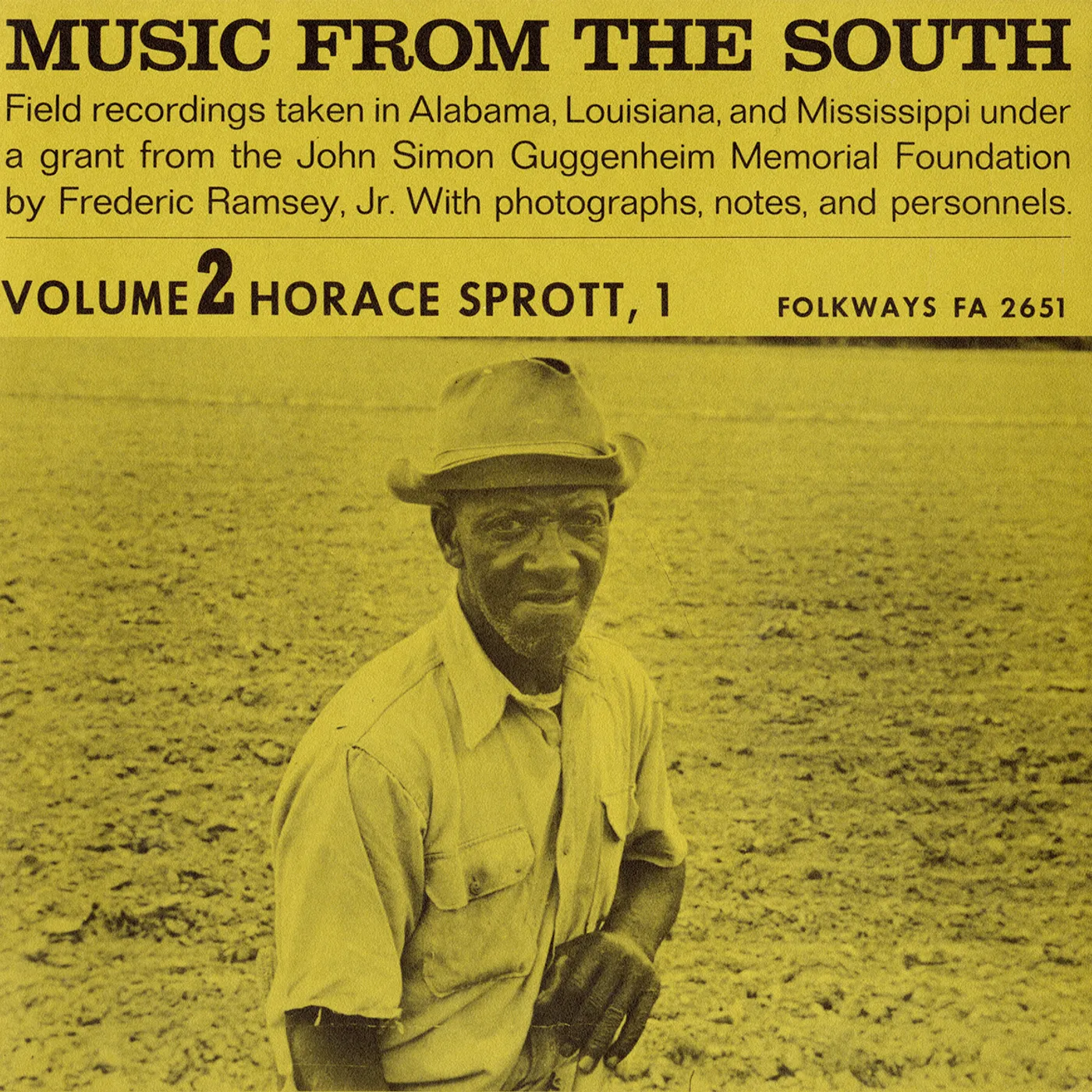 MUSIC FROM THE SOUTH VOL. 2: HORACE SPROTT 1 CD