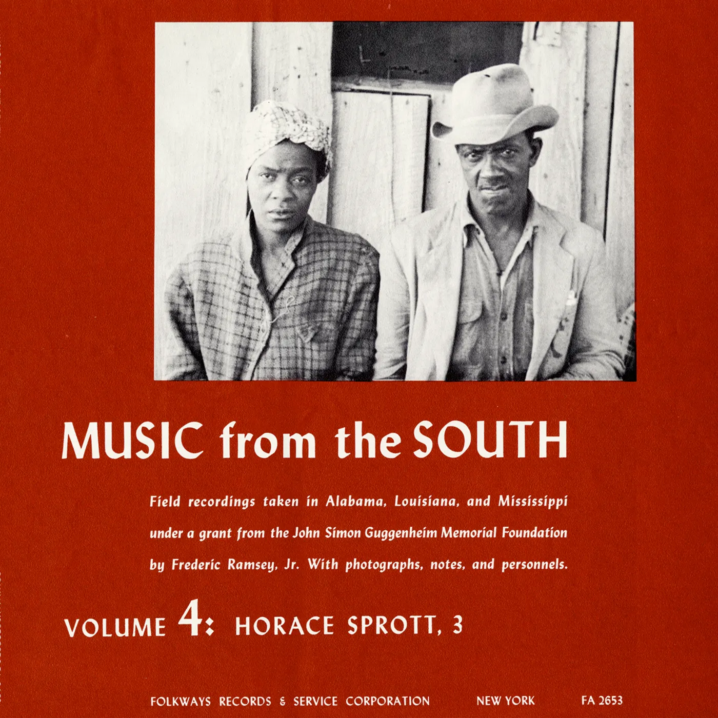 MUSIC FROM THE SOUTH VOL. 4: HORACE SPROTT 3 CD
