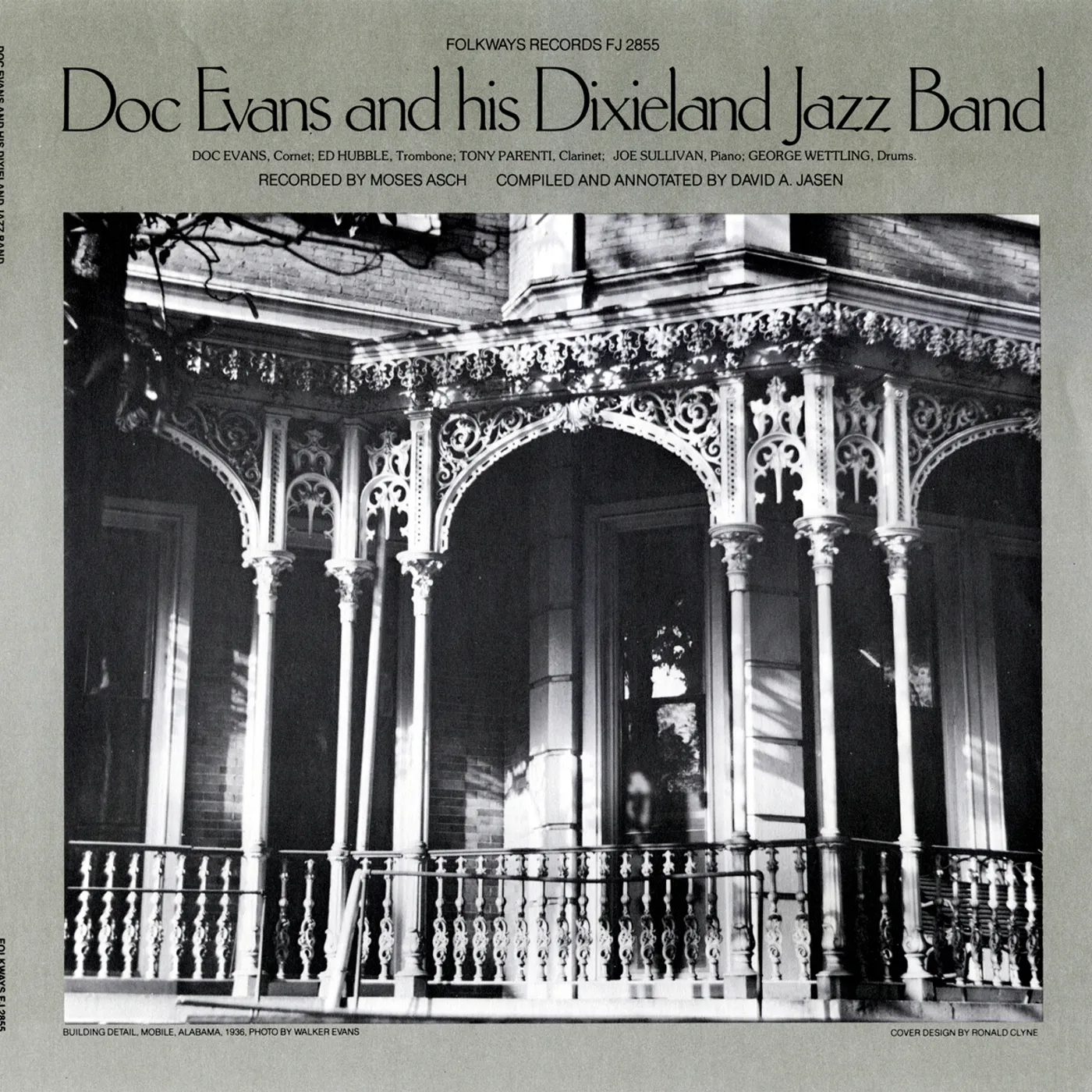 DOC EVANS AND HIS DIXIELAND JAZZ BAND CD