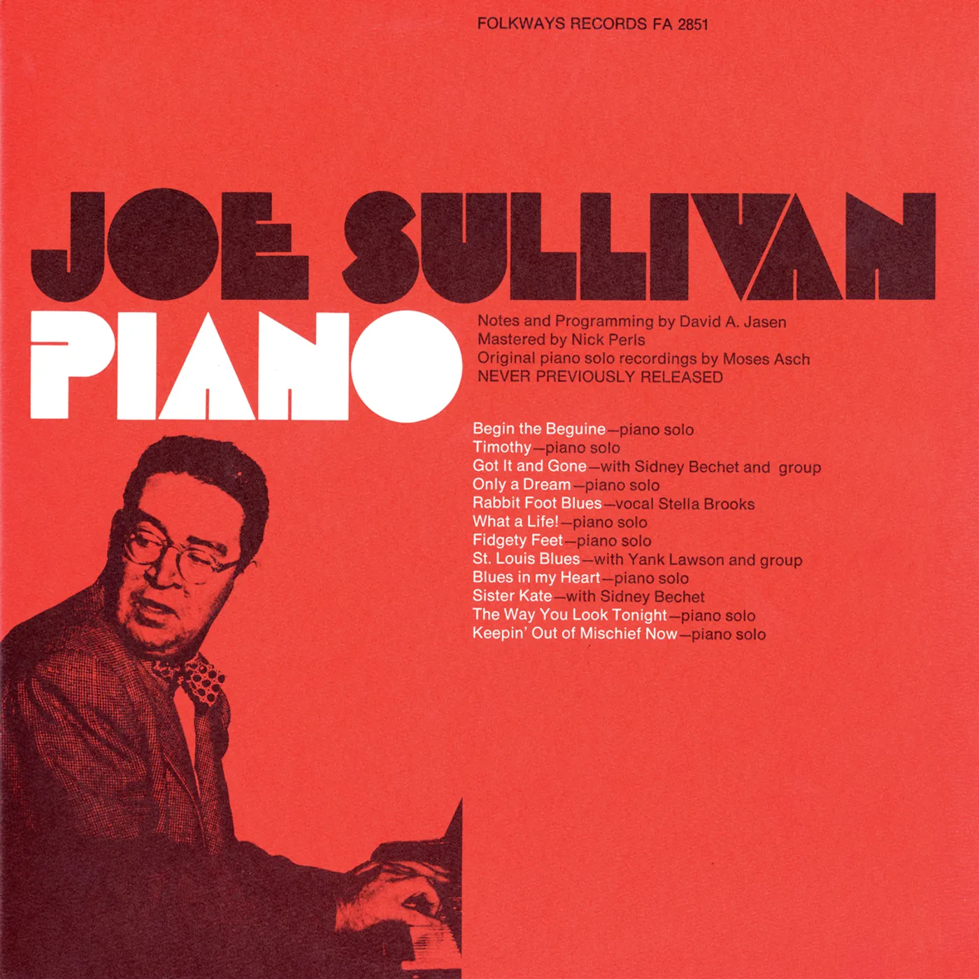 THE MUSICAL MOODS OF JOE SULLIVAN: PIANO CD