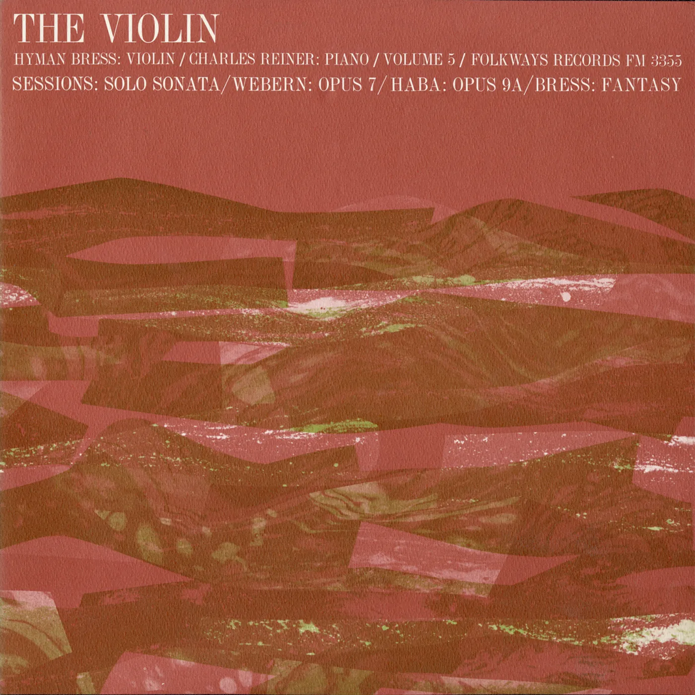 Hyman Bress THE VIOLIN: VOL. 5 CD