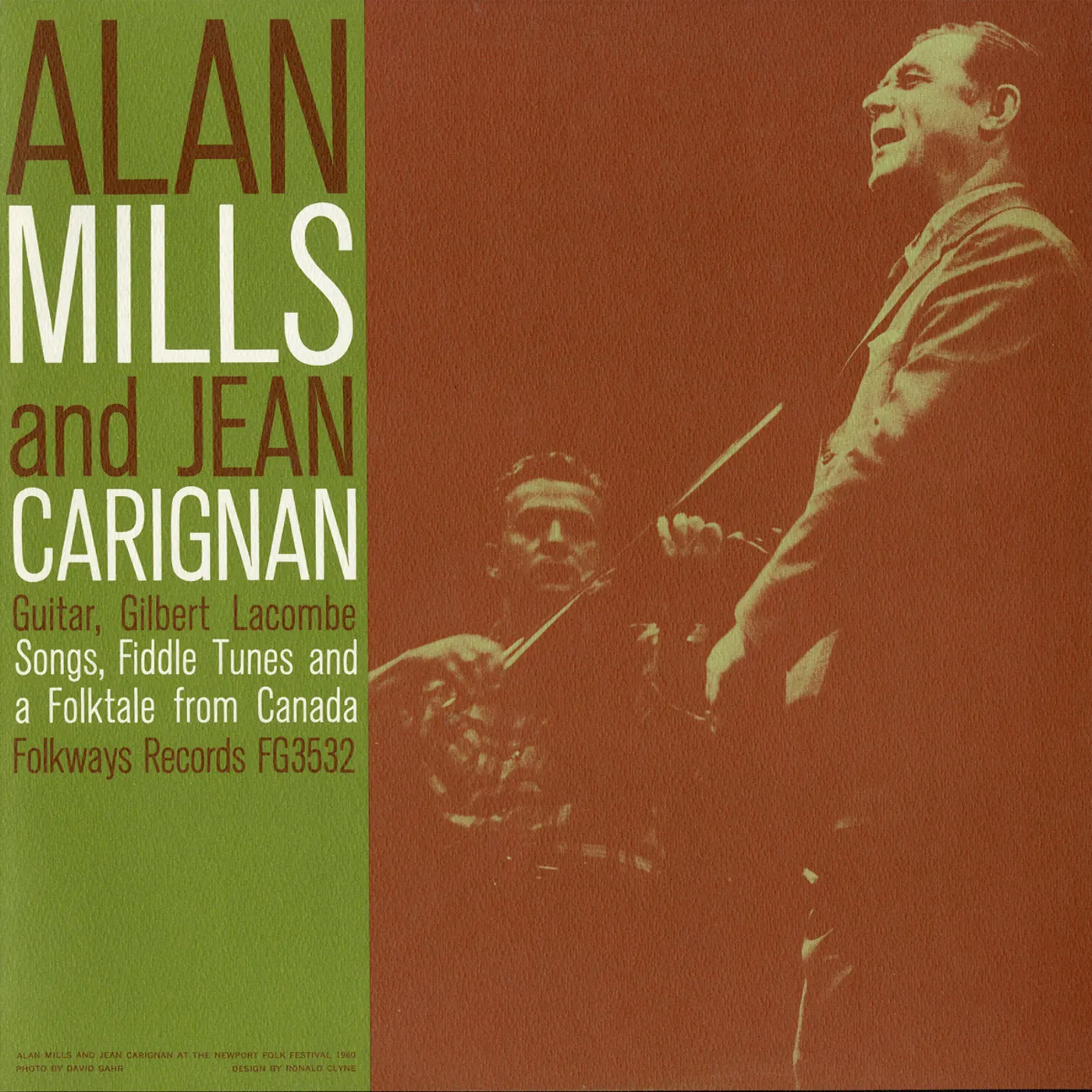 Alan Mills SONGS FIDDLE TUNES AND A FOLK-TALE FROM CANADA CD