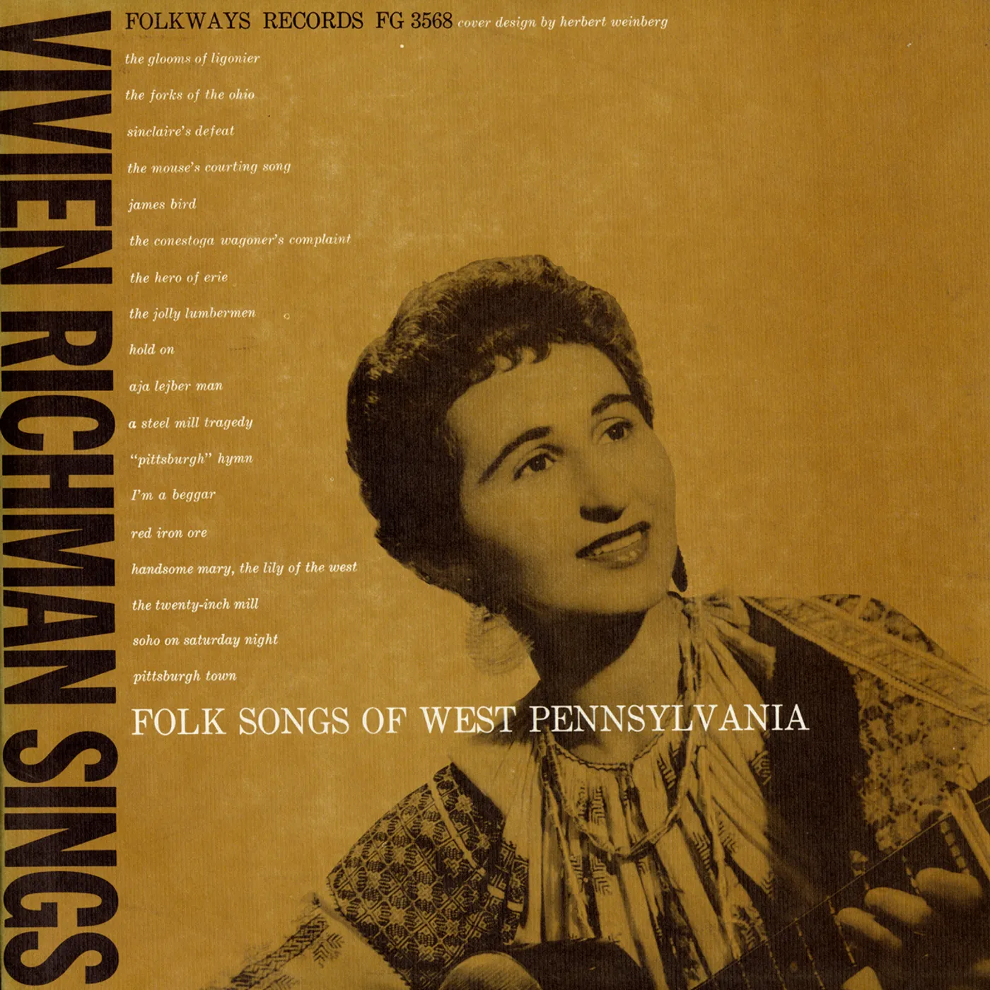 Vivien Richman SINGS FOLK SONGS OF WEST PENNSYLVANIA CD