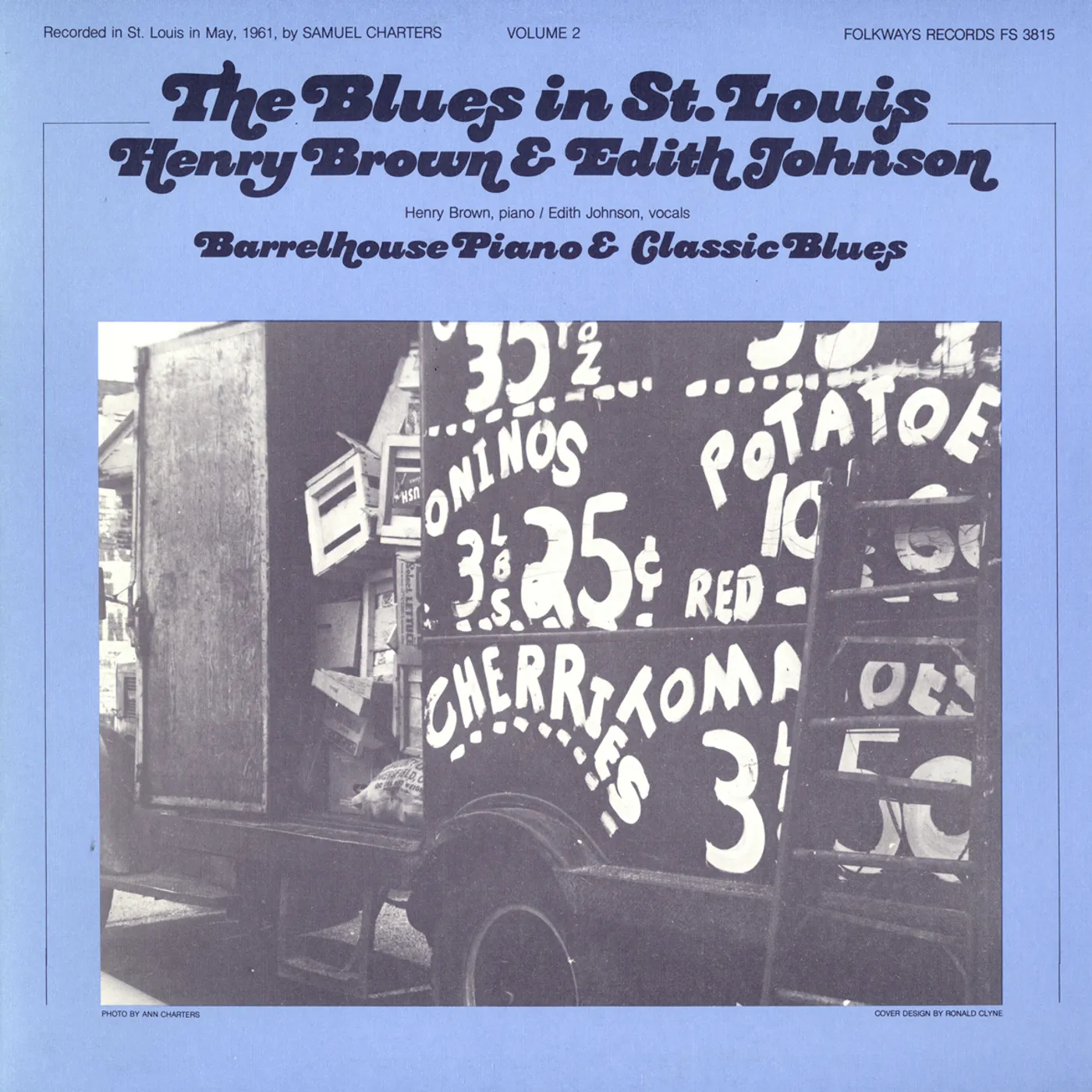 BLUES IN ST. LOUIS 2: HENRY BROWN& EDITH JOHNSON CD