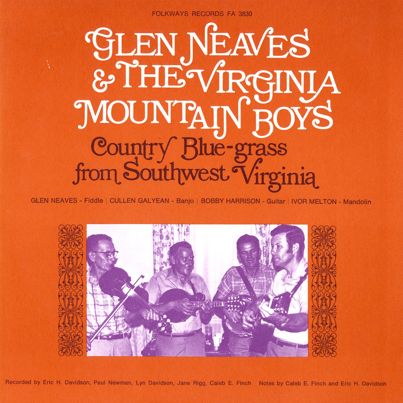 The Virginia Mountain Boys COUNTRY BLUEGRASS CD