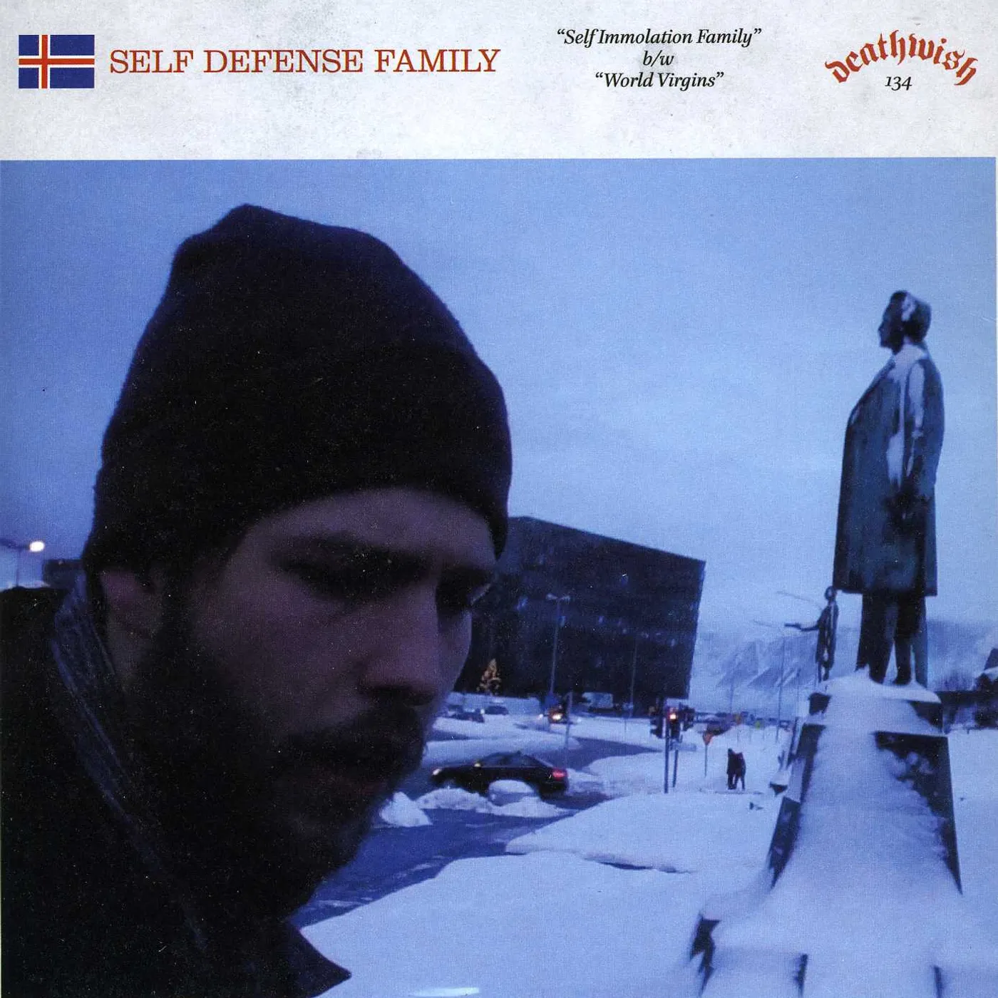Self Defense Family SELF IMMOLATION FAMILY B/W WORLD VIRGINS Vinyl Record