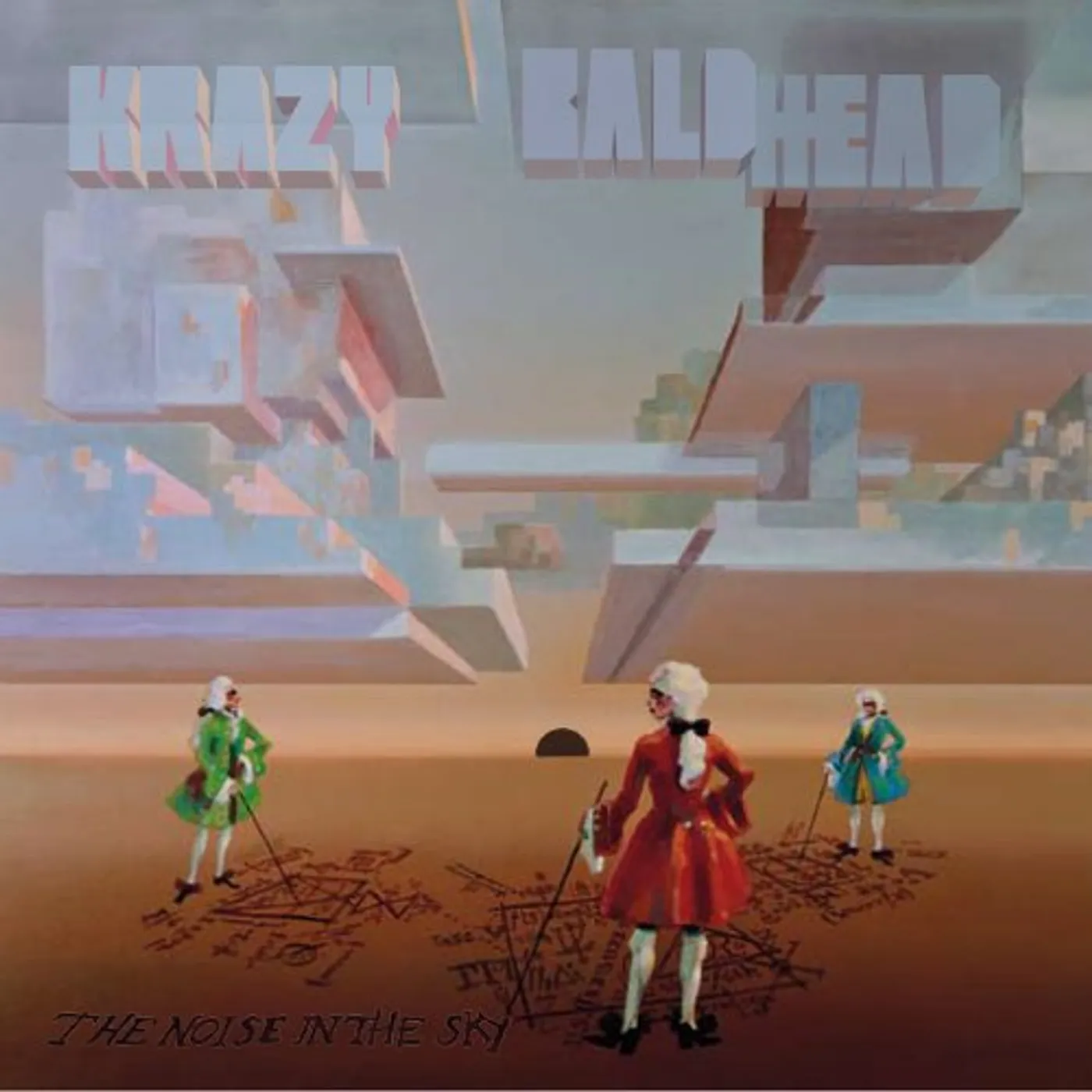 Krazy Baldhead NOISE IN THE SKY Vinyl Record
