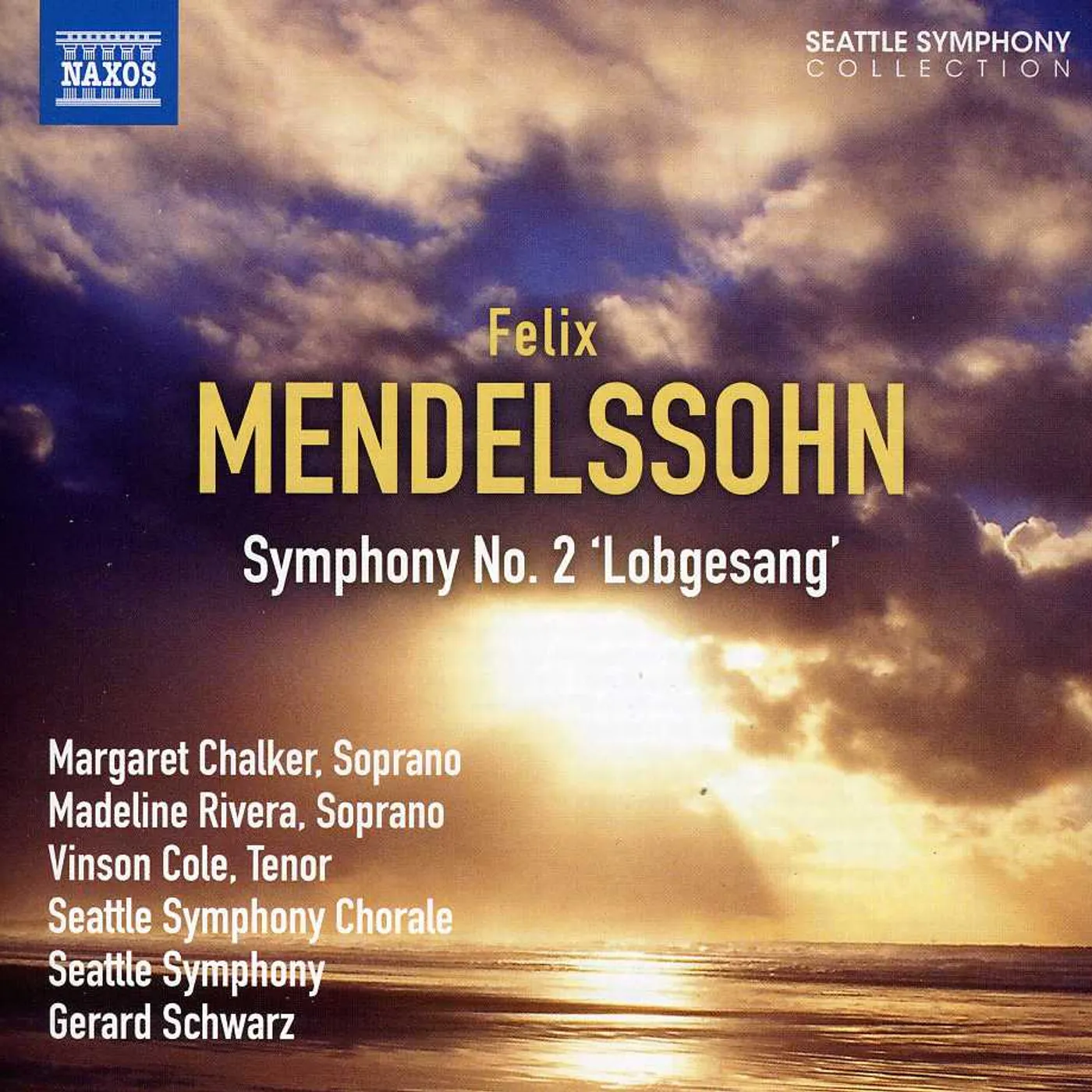 Felix Mendelssohn SYMPHONY NO. 2 CD
