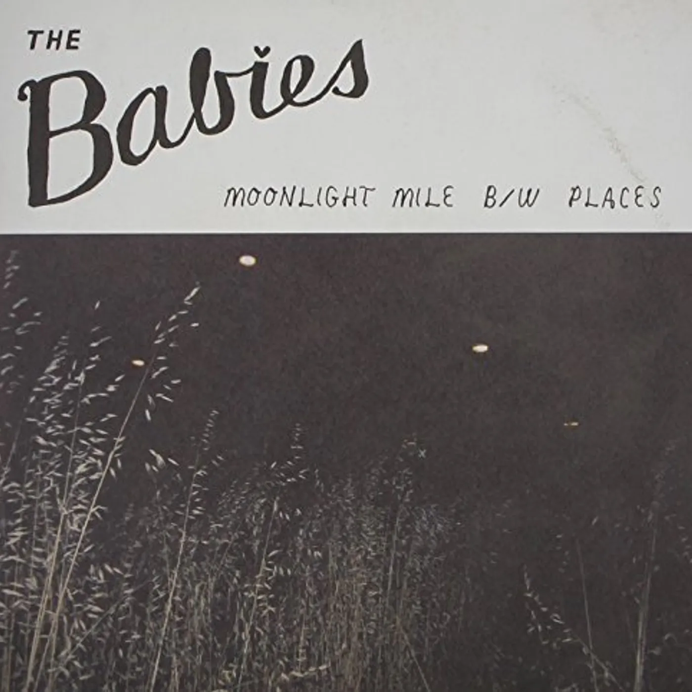 Babies MOONLIGHT MILE Vinyl Record