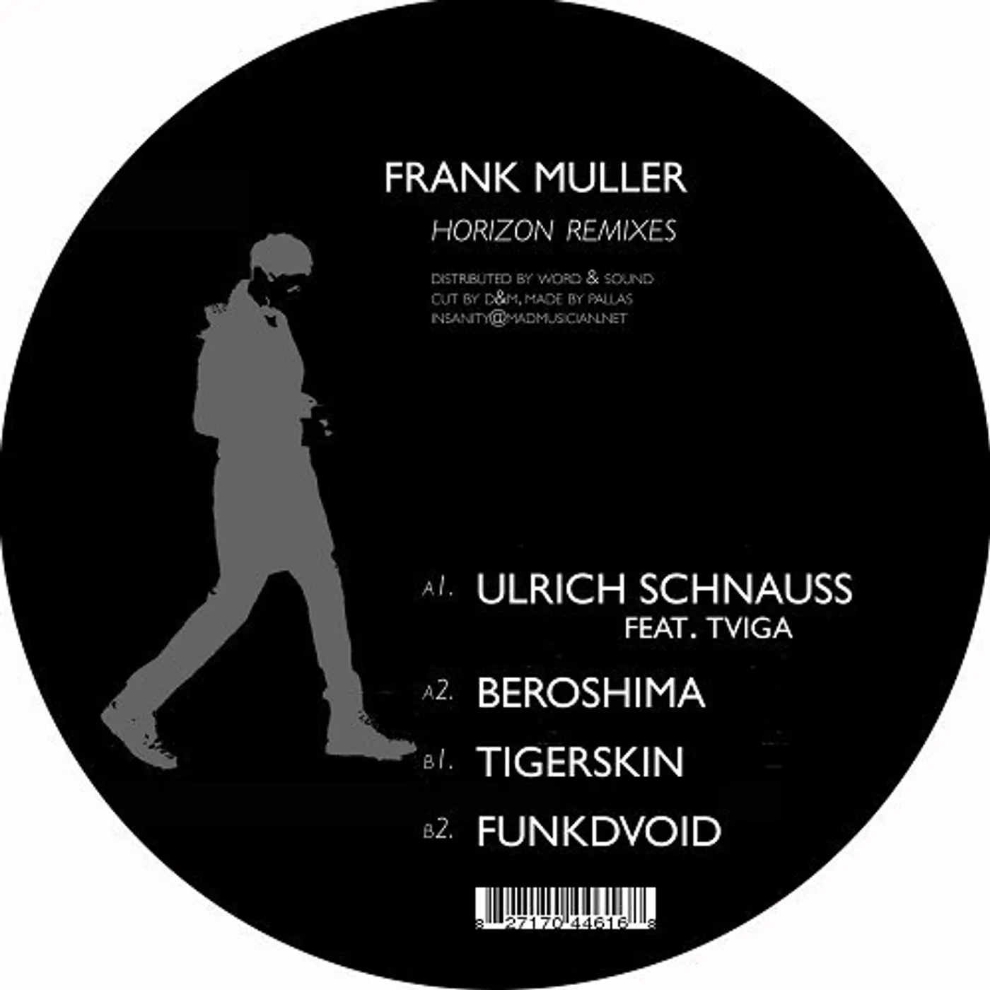 Frank Muller Horizon Remixes Vinyl Record